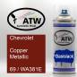 Preview: Chevrolet, Copper Metallic, 69 / WA381E: 400ml Sprühdose, von ATW Autoteile West.